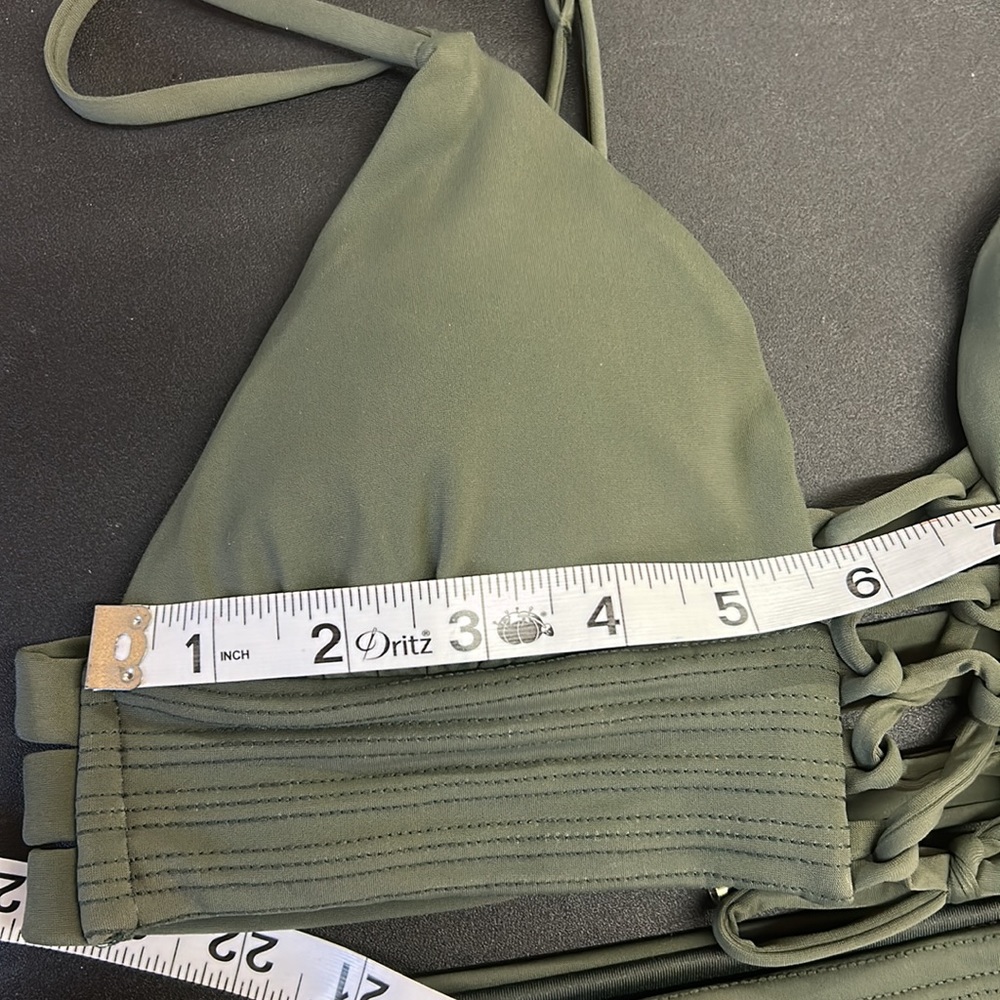 Agua Bendita Gemstones Mia Zoe cage strap bikini swim set - Picture 11 of 12